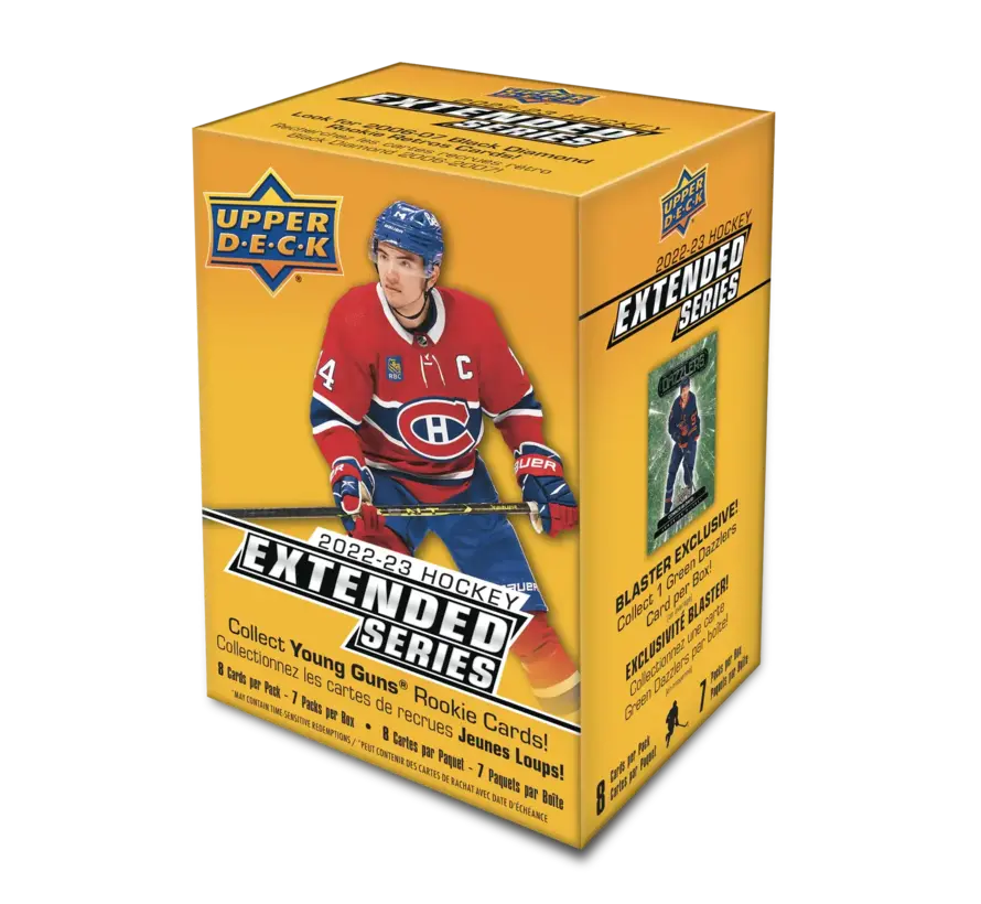 2022-23 UPPER DECK EXTENDED HOCKEY BLASTER BOX