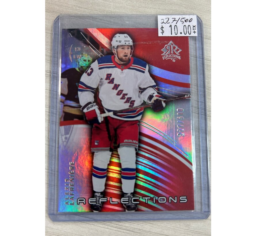 2020-21 UD EXTENDED SERIES ALEXIS LAFRENIERE REFLECTIONS /500