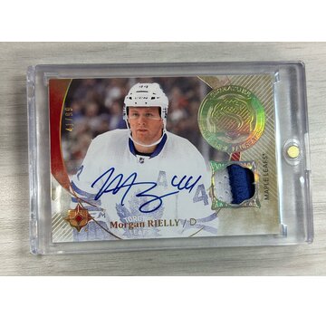UPPER DECK 2016-17 ULTIMATE COLLECTION HOCKEY MORGAN RIELLY SIGNATURE LAUREATES AUTO PATCH /99