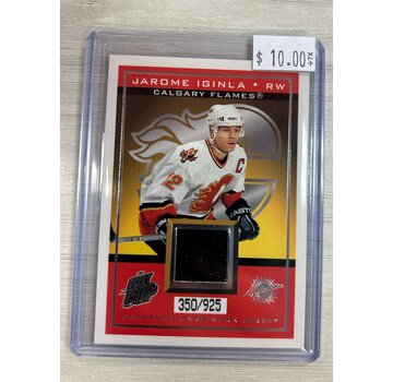 PANINI 2003-04 PACIFIC QUEST FOR THE CUP JAROME IGINLA JERSEY /925