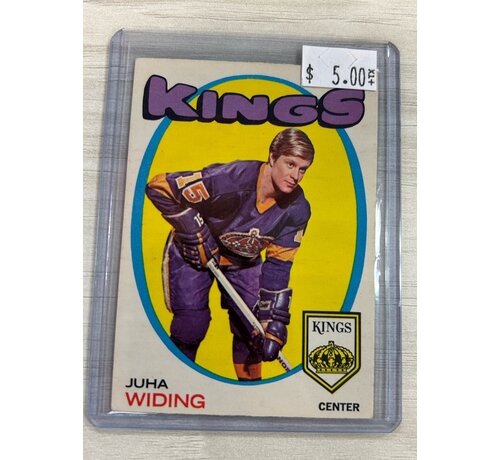 O-PEE-CHEE 1971-72 OPC JUHA WIDING