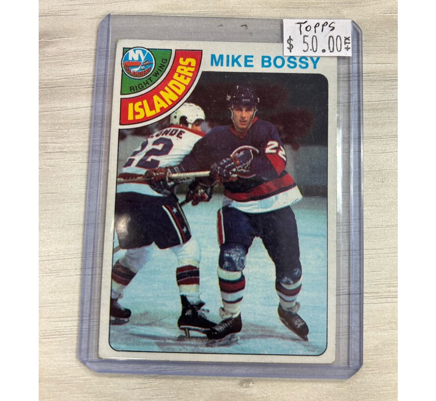 1979-80 TOPPS MIKE BOSSY ROOKIE