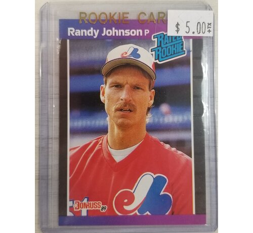 DONRUSS 1989 DONRUSS RANDY JOHNSON RATED ROOKIE