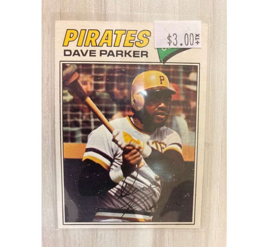 1977 OPC DAVE PARKER