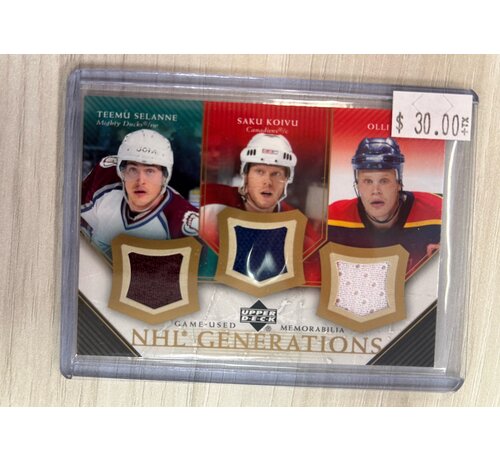 UPPER DECK 2005-06 UD NHL GENERATIONS