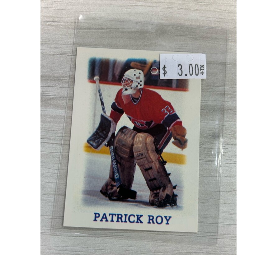 1988 OPC NHL STARS MINI PATRICK ROY