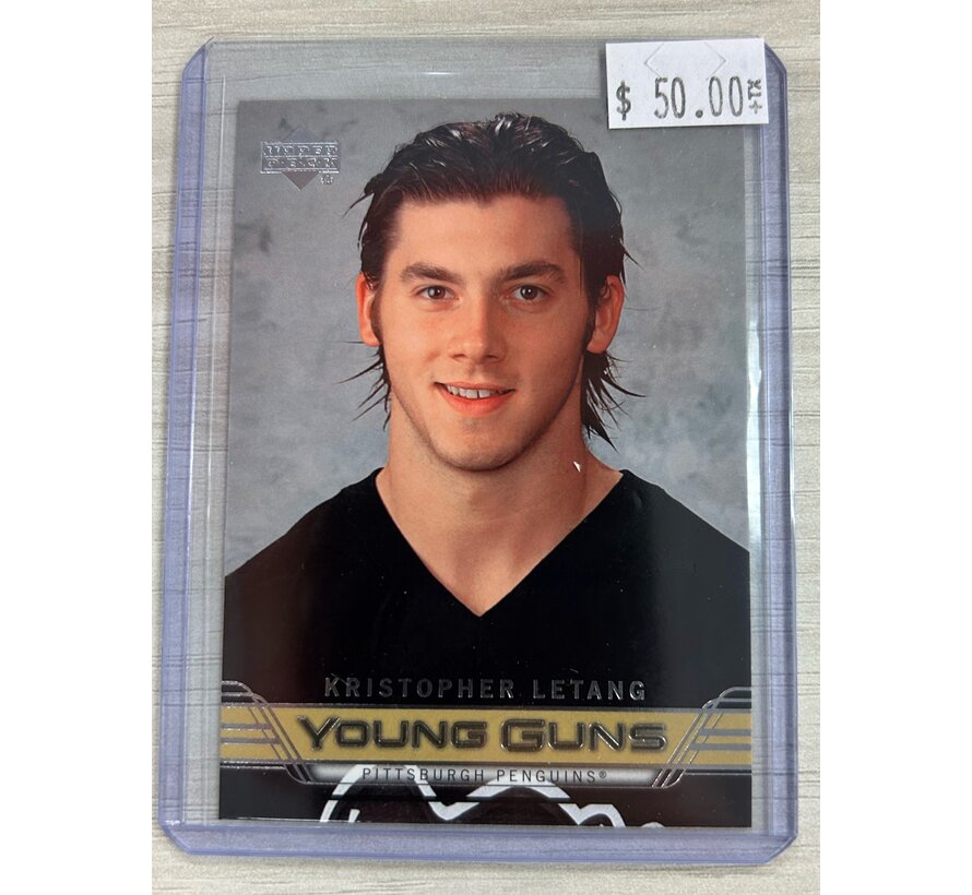 2006-07 UD SERIES 1 KRISTOPHER LETANG YOUNG GUNS