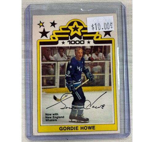 O-PEE-CHEE 1977 OPC GORDIE HOWE 1000