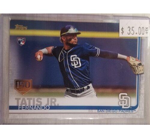 TOPPS 2019 TOPPS FERNANDO TATIS JR. ROOKIE