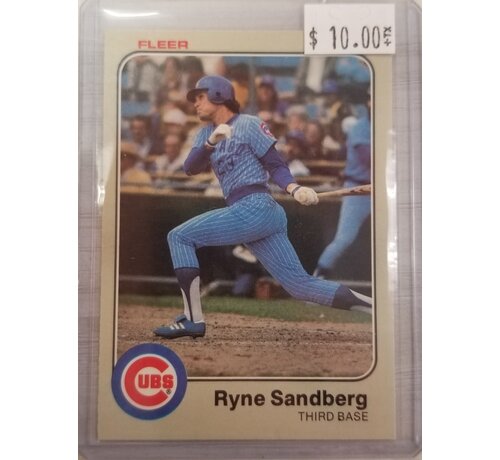 LEAF 1983 FLEER RYNE SANDBERG