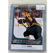 UPPER DECK 2017-18 UD UPDATE COLBY CAVE YOUNG GUNS