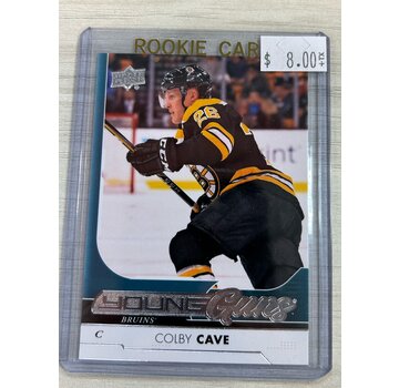 UPPER DECK 2017-18 UD UPDATE COLBY CAVE YOUNG GUNS