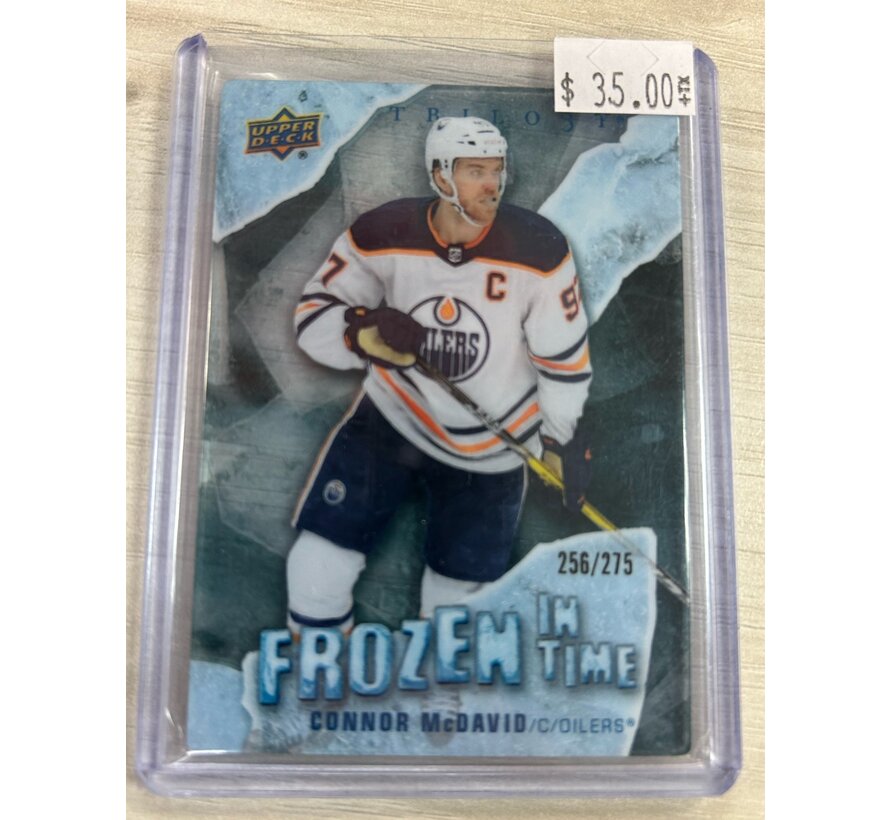 2022-23 TRILOGY FROZEN IN TIME CONNOR MCDAVID /275