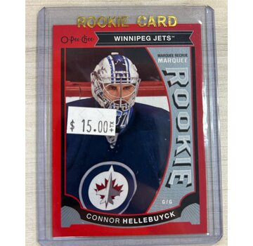 UPPER DECK 2015-16 OPC MARQUEE ROOKIE CONNOR HELLEBUYCK RED