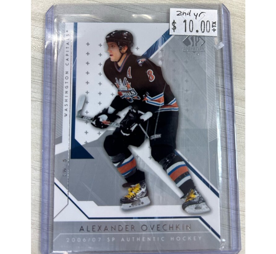 2006-07 SP AUTHENTIC ALEXANDER OVECHKIN