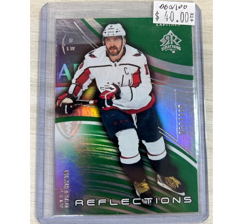 UPPER DECK 2020-21 UD EXTENDED SERIES ALEX OVECHKIN REFLECTIONS /100