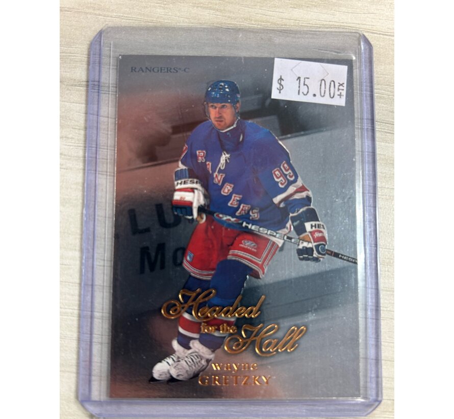 2000-01 UD HEADED FOR THE HALL WAYNE GRETZKY