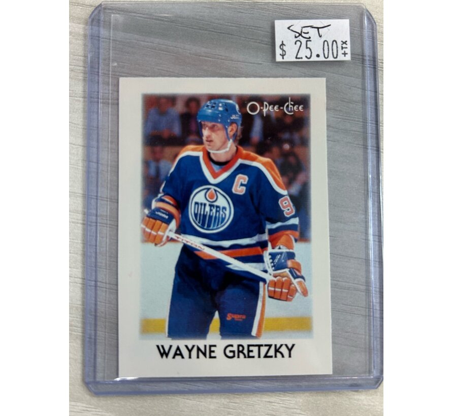 1987 OPC HOCKEY LEADERS FULL SET