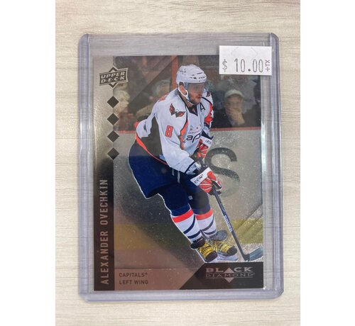 UPPER DECK 2009-10 BLACK DIAMOND QUAD DIAMOND ALEX OVECHKIN