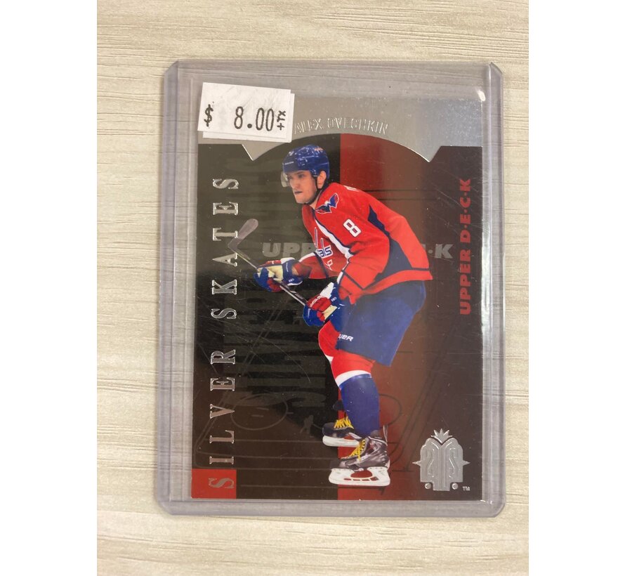 2013-14 SP AUTHENTIC SILVER SKATES ALEXANDER OVECHKIN
