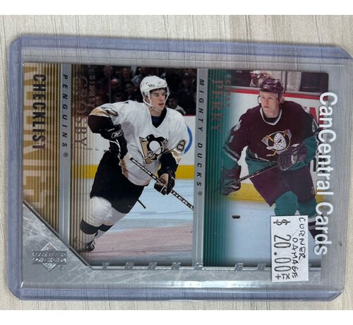 UPPER DECK 2005-06 UD SERIES 1 YOUNG GUNS CHECKLIST CROSBY/PERRY