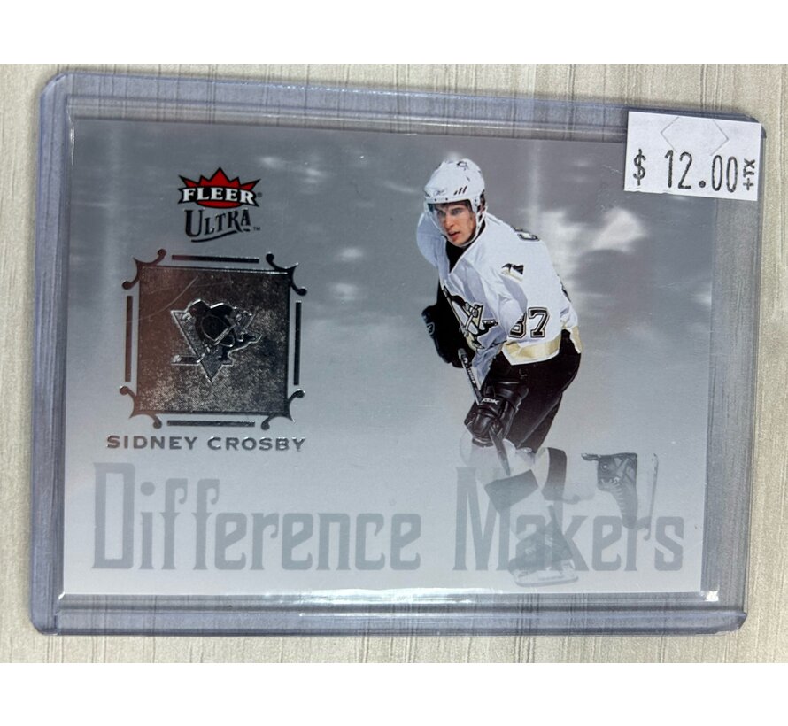 2006 FLEER ULTRA DIFFERENCE MAKERS SIDNEY CROSBY