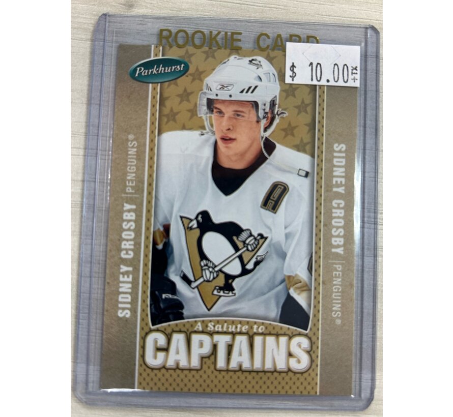 2005-06  PARKHURST A SALUTE TO CAPTAINS SIDNEY CROSBY