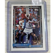 TOPPS 1992 TOPPS DRAFT PICK SHAQUILLE O'NEAL