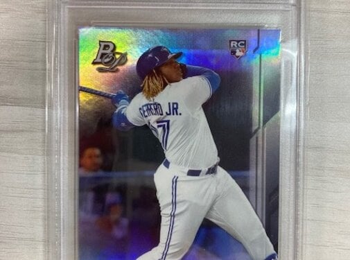 BOWMAN 2019 BOWMAN PLATINUM VLADIMIR GUERRERO JR #27 PSA 10