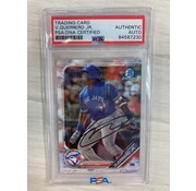 BOWMAN 2019 BOWMAN IN PERSON AUTOGRAPH VLADIMIR GUERRERO JR PSA AUTHENTIC