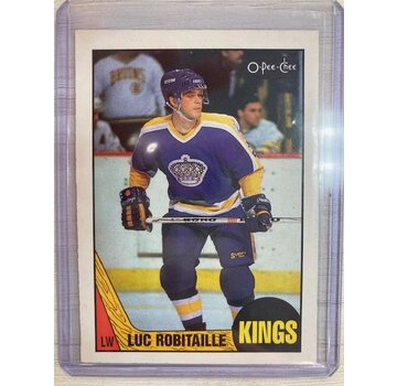 O-PEE-CHEE 1987-88 O-PEE-CHEE LUC ROBITAILLE ROOKIE #42