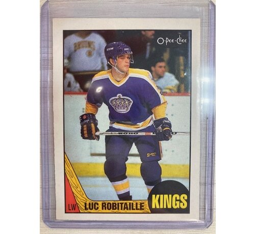 O-PEE-CHEE 1987-88 O-PEE-CHEE LUC ROBITAILLE ROOKIE #42