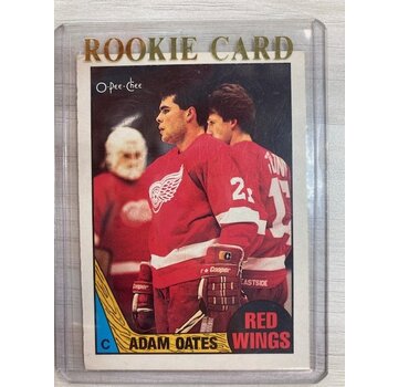 O-PEE-CHEE 1987-88 O-PEE-CHEE ADAM OATES ROOKIE CARD #123