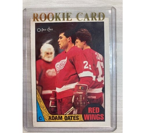 O-PEE-CHEE 1987-88 O-PEE-CHEE ADAM OATES ROOKIE CARD #123