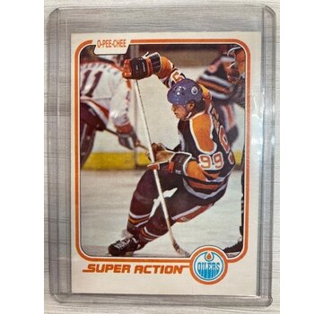 O-PEE-CHEE 1981-82 O-PEE-CHEE WAYNE GRETZKY SUPER ACTION #125