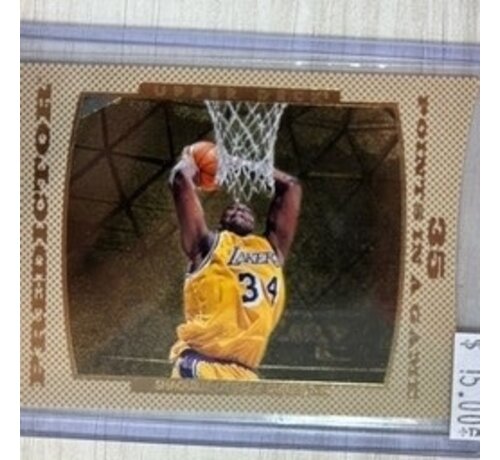 UPPER DECK 1997 UD PREDICTORS SHAQUILLE O'NEAL