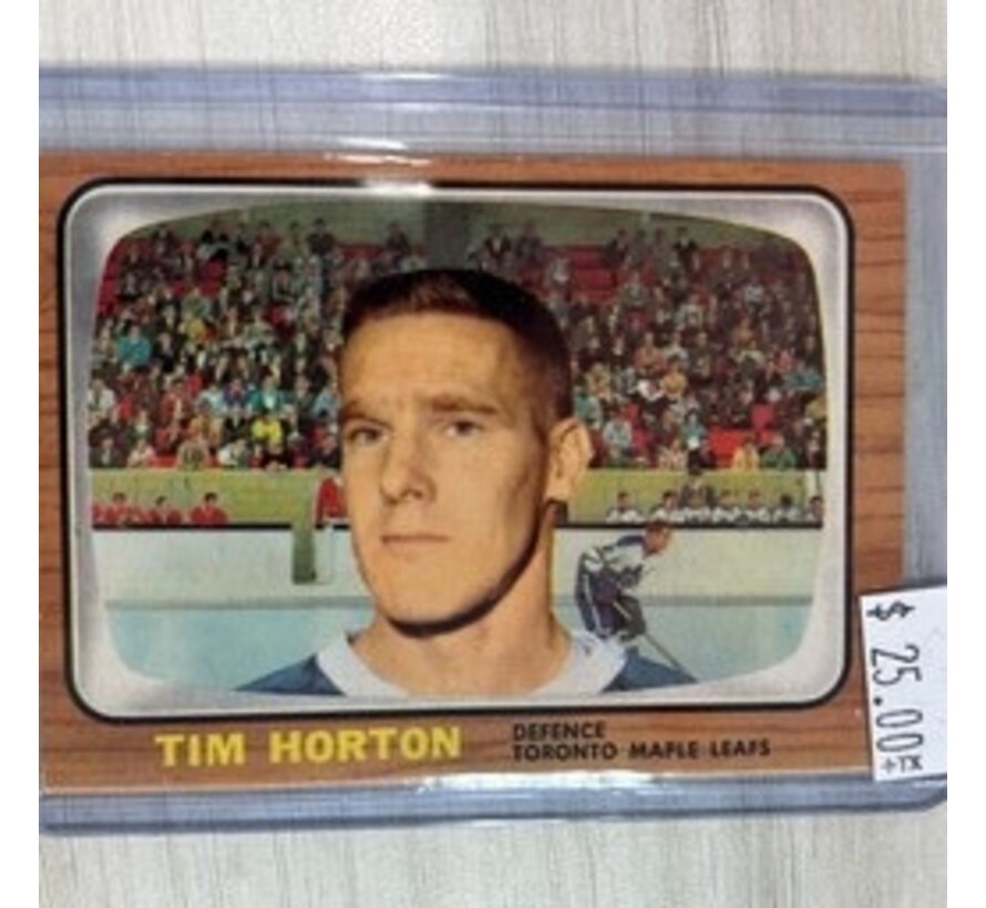 1966-67 OPC TIM  HORTON