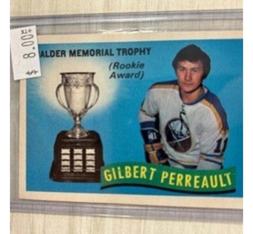 1971-72 OPC CALDER TROPHY  GILBERT PERREAULT