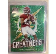 LEAF 2020 LEAF BEST OF FOOTBALL FLASH OF GREATNESS GREEN 7/20 TUA TAGOVAILOA #FG-02