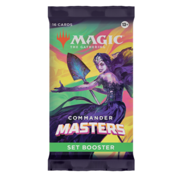 WIZARDS OF THE COAST MTG COMMANDER MASTERS SET BOOSTER PACK