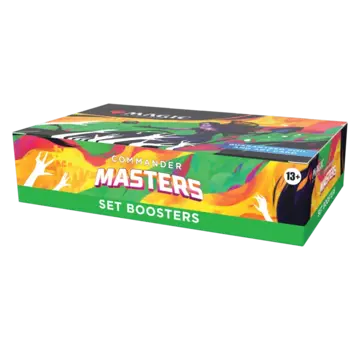 WIZARDS OF THE COAST MTG COMMANDER MASTERS SET BOOSTER BOX