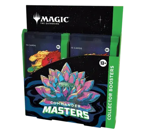 WIZARDS OF THE COAST MTG COMMANDER MASTERS COLLECTOR BOOSTER BOX