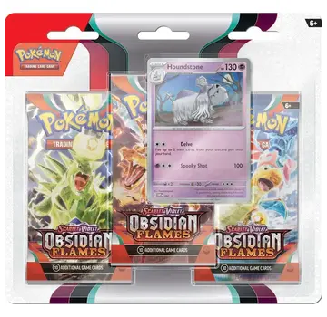 POKEMON POKEMON SV03 OBSIDIAN FLAMES 3-PACK BLISTER