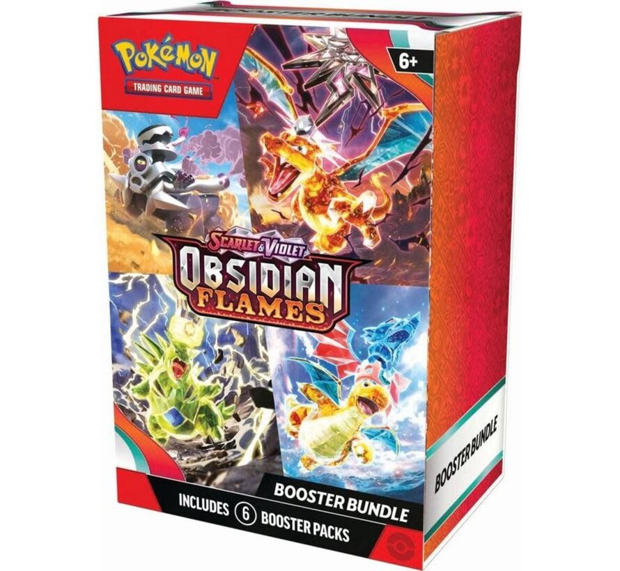 POKEMON SV03 OBSIDIAN FLAMES BOOSTER BUNDLE