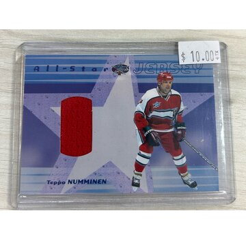 IN THE GAME 2001 IN THE GAME TEPPO NUMMINEN JERSEY CARD