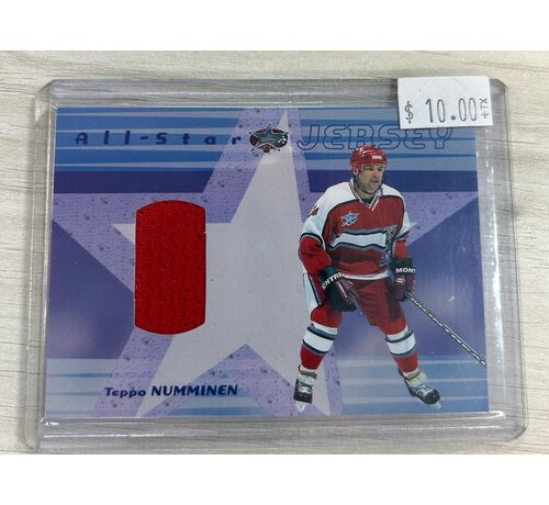 IN THE GAME 2001 IN THE GAME TEPPO NUMMINEN JERSEY CARD