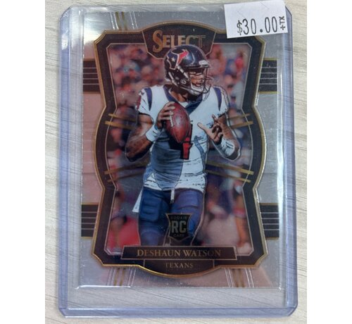 PANINI 2017 PANINI SELECT DESHAUN WATSON ROOKIE