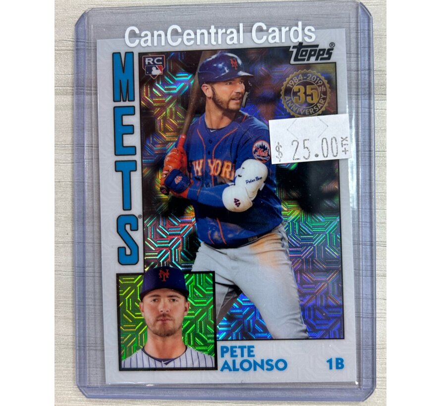 2019 TOPPS ARCHIVES 35TH ANNIVERSARY PETE ALONSO ROOKIE