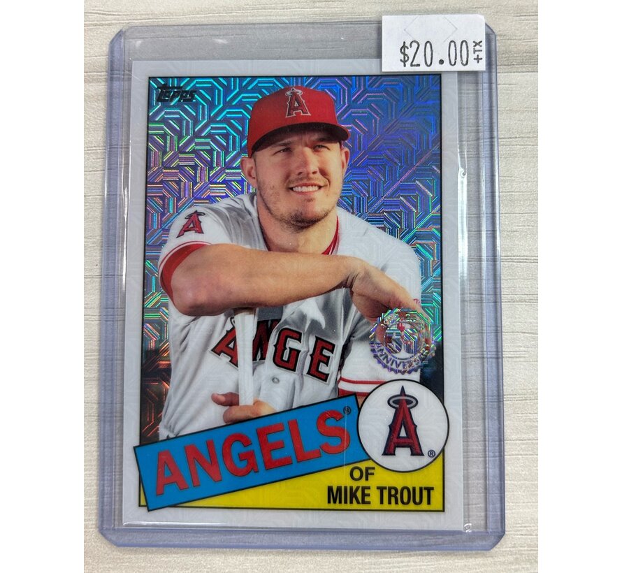 2020 TOPPS ARCHIVES MIKE TROUT 35TH ANNIVERSARY