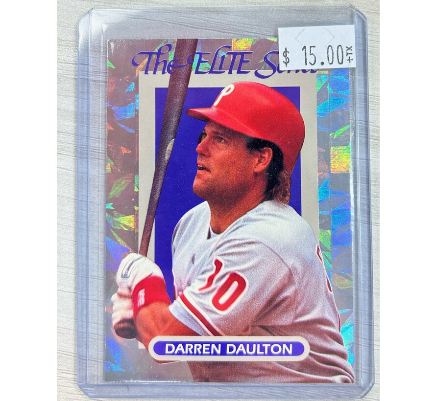 1992 LEAF THE ELITE SERIES DARREN DAULTON /10000